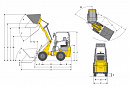Шарнирно-сочлененный погрузчик Wacker Neuson WL20 фото 2